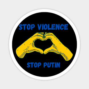 Stop Violence Magnet